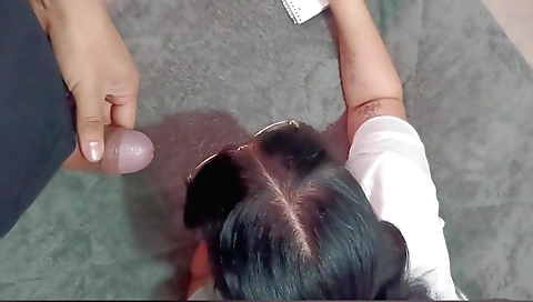 Indian girl teaching her stepdaughter with homework