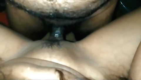 Indian teen with a nice round booty and hairy body