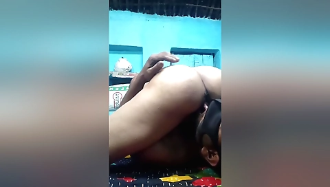 Sexy brunette and her hot blonde lover in pov video