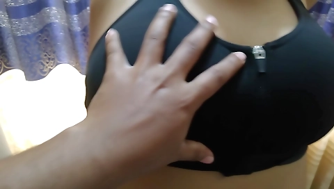 Busty indian stepmom in hotel room with her stepson