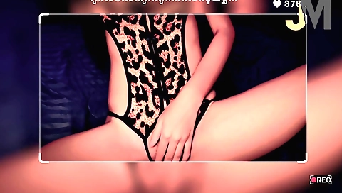 Amateur brunette with hot body enjoys sex with a man