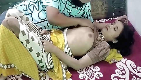 Indian teen girl gets pregnant and has her pussy shaved