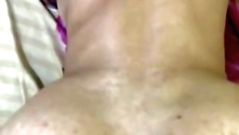 Brunette with big ass makes her husband cum in mouth