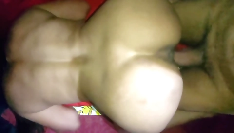 Indian girl with big ass and a sexy smile fucked on her bed