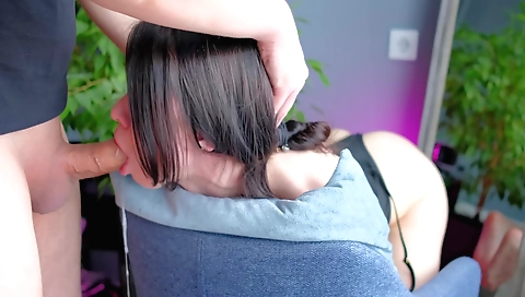 Amateur brunette 18+ fuck her ass in a outdoor scene