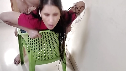 A sexy teacher gets her tight ass pounded by a guy