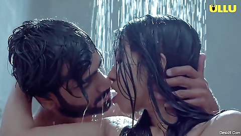 Hot massage therapist showing off her body in this massage