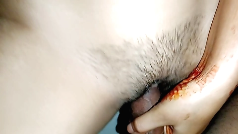 Indian chick with hairy pussy fucked by boyfriend 0495