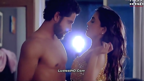 Indian big-tittied milf with a round ass gets her neighbor in