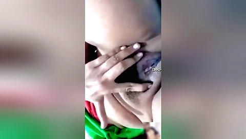 Indian solo female shows her hairy pussy in amateur video