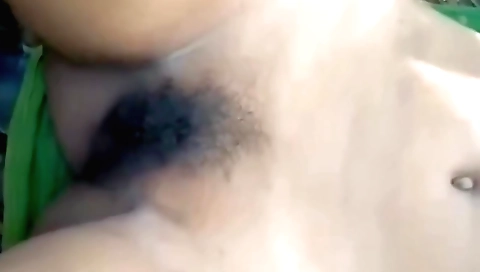 Indian girl gets her hairy pussy fucked in the jungle