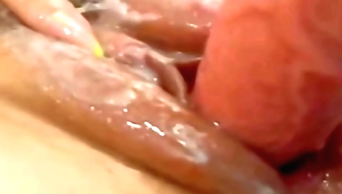 Indian girl with a big ass is getting fucked with a vibrator