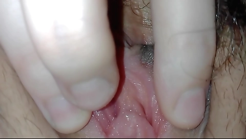 Hot amateur solo video with a hot blonde and hairy body