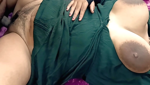 Indian step-brother fucks a cute girl in the jungle