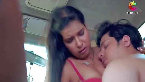 Brunette babe with big tits and a big ass in this vid