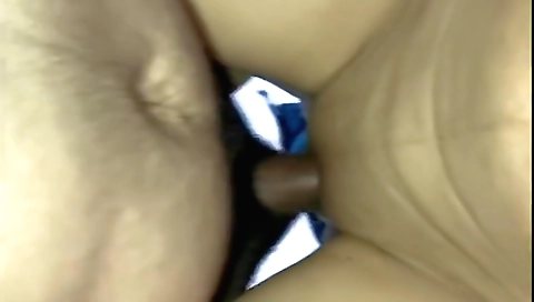 Indian teen with small tits and a huge pussy is getting fucked