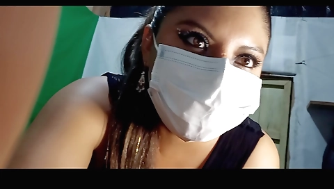 Stepsister fucks me on her beautiful breasts and tits