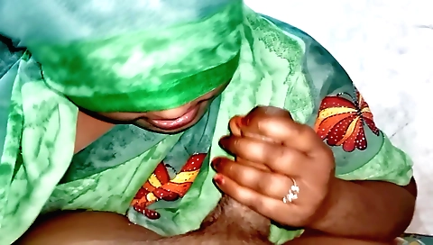 Handjob and doggystyle with the stepmom and stepson