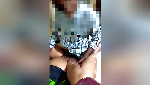 Indian amateur teen takes his house and sucks dick