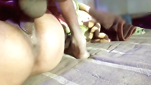 Indian amateur big ass porn video with a cute babe