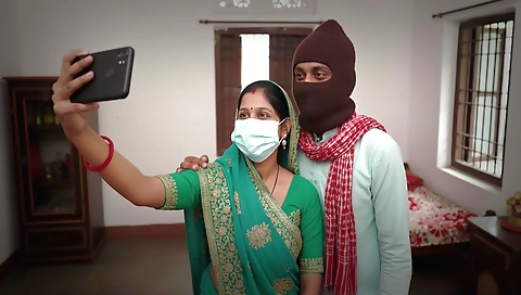 Amateur indian teen girl with a huge pair of boobs