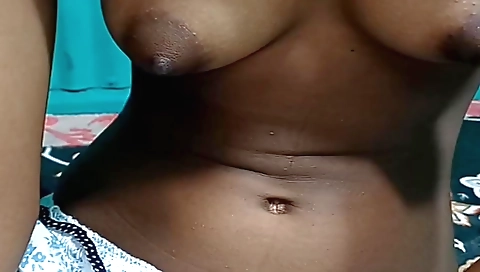 Big-boobed and long-tittied amateur girl with a very long pussy