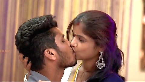 Sexy indian babe is making out with a big dick in this vid