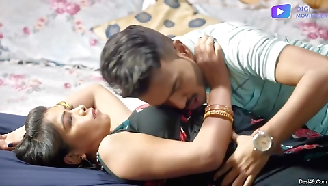 Lily is taking care of her lover's cock in a very good video