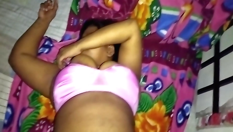 Brunette chick shows her tits and pussy in this pov video