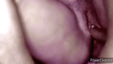 Mature brunette with hairy pussy seducing and fucking