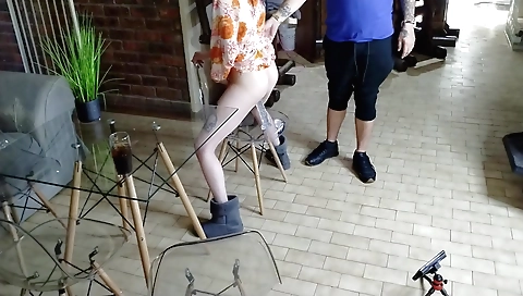 Indian girl with a small body is getting her pussy fucked